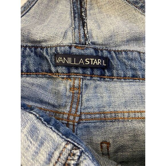 Vanilla Star large short overalls denim rn#111052 - Picture 4 of 5